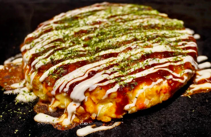Crêpe japonaise - Okonomiyaki